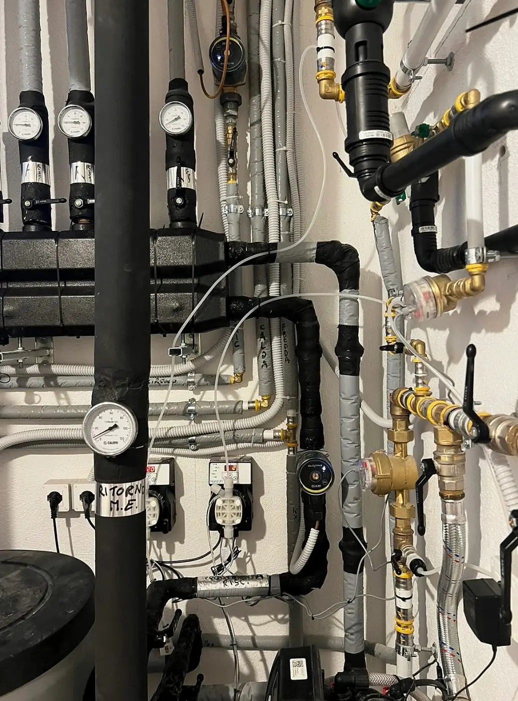 Centrale termica in abitazione